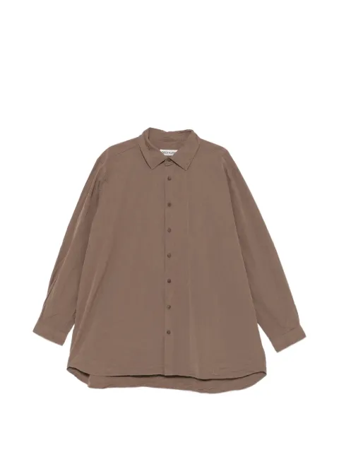 Casey Casey camisa manga larga con efecto arrugado
