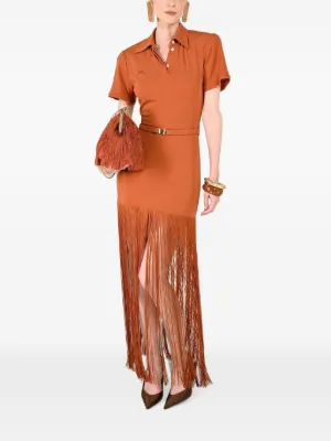 rowen rose lady leather-trimmed tie-detailed linen mini dress Dresses for Women and mini length