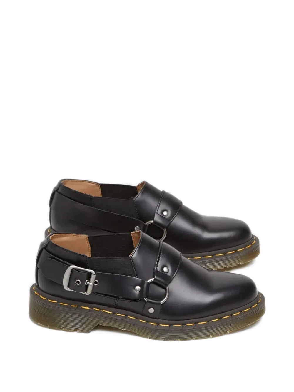 Dr. Martens x CDG Harness buckle shoes - Schwarz