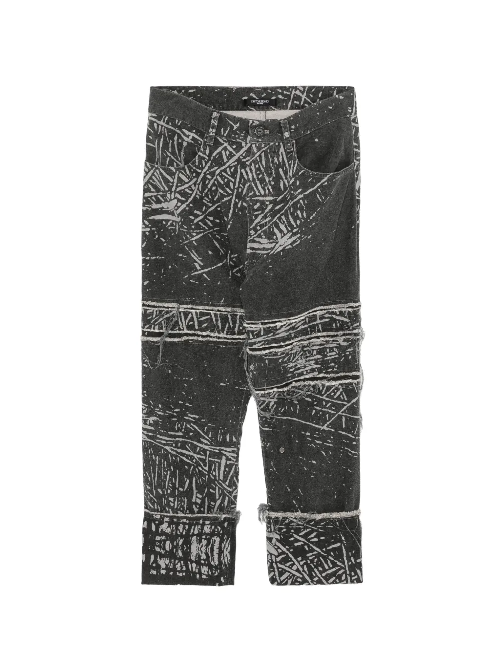 Nude:Masahiko Maruyama all-over graphic-print trousers