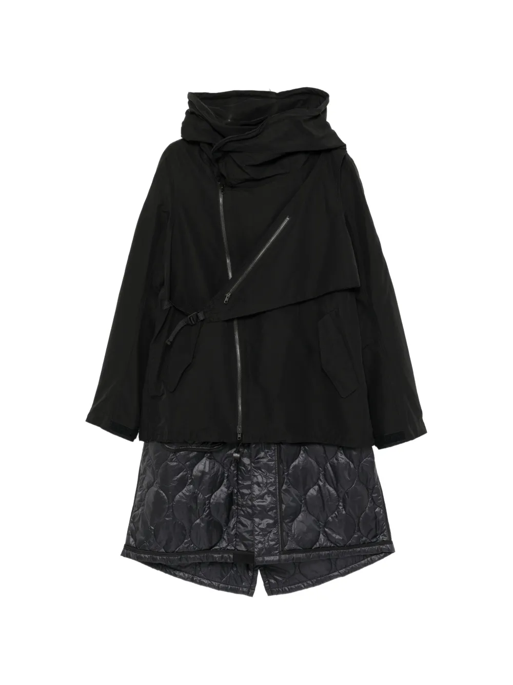 Nude:Masahiko Maruyama hooded parkas