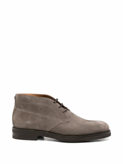 Ferragamo suede desert boots