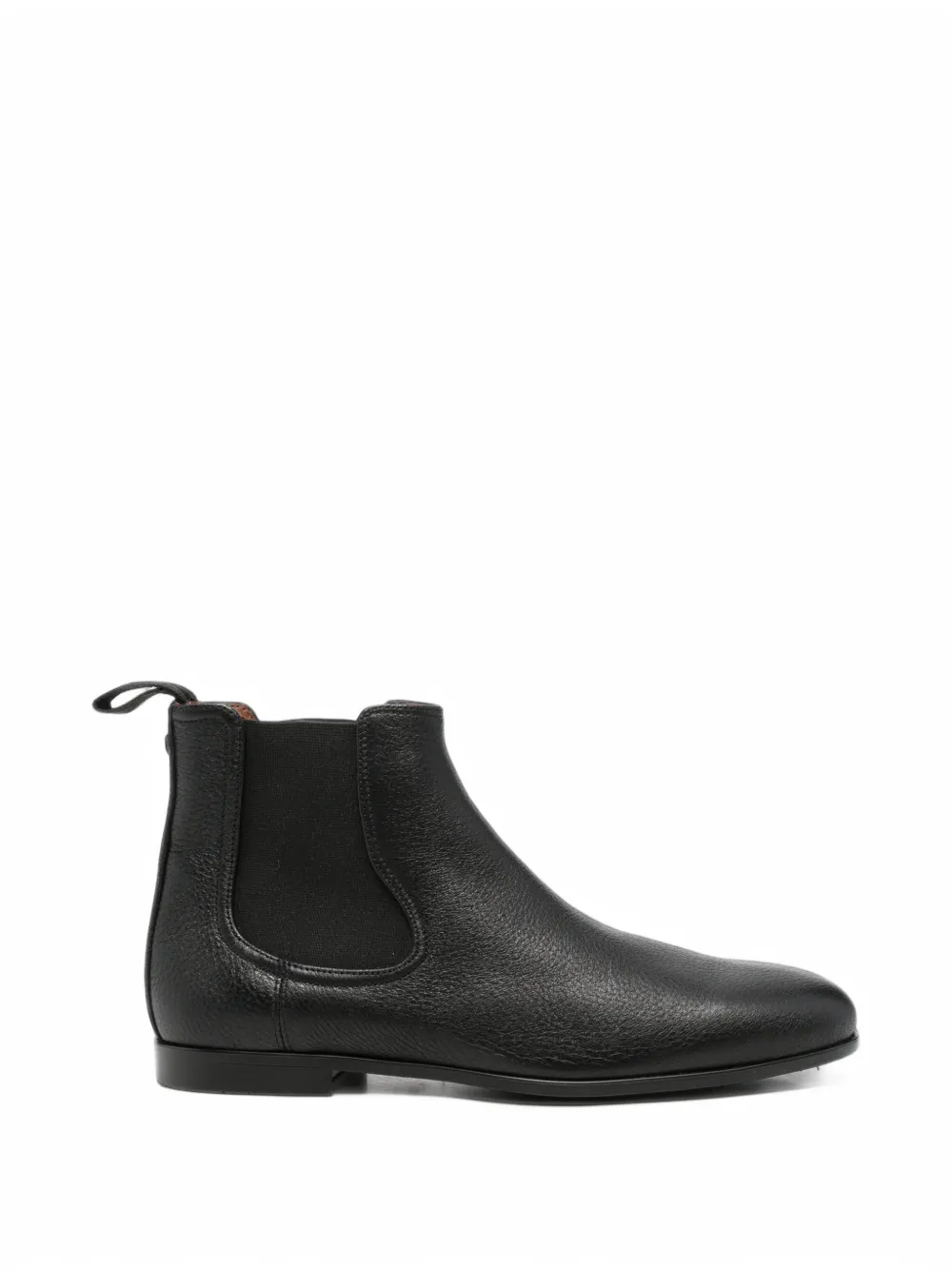 Ferragamo grained leather Chelsea boots - Noir Ferragamo grained leather Chelsea boots - Noir