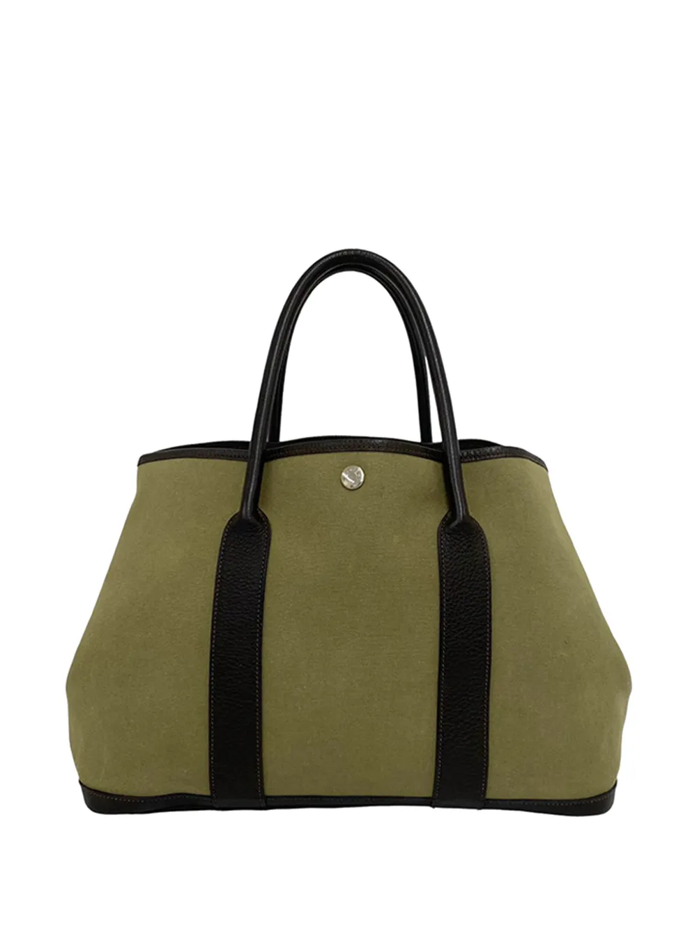 Hermès Pre-Owned 2015 Toile and Negonda Garden Party 36 tote bag - Marrone