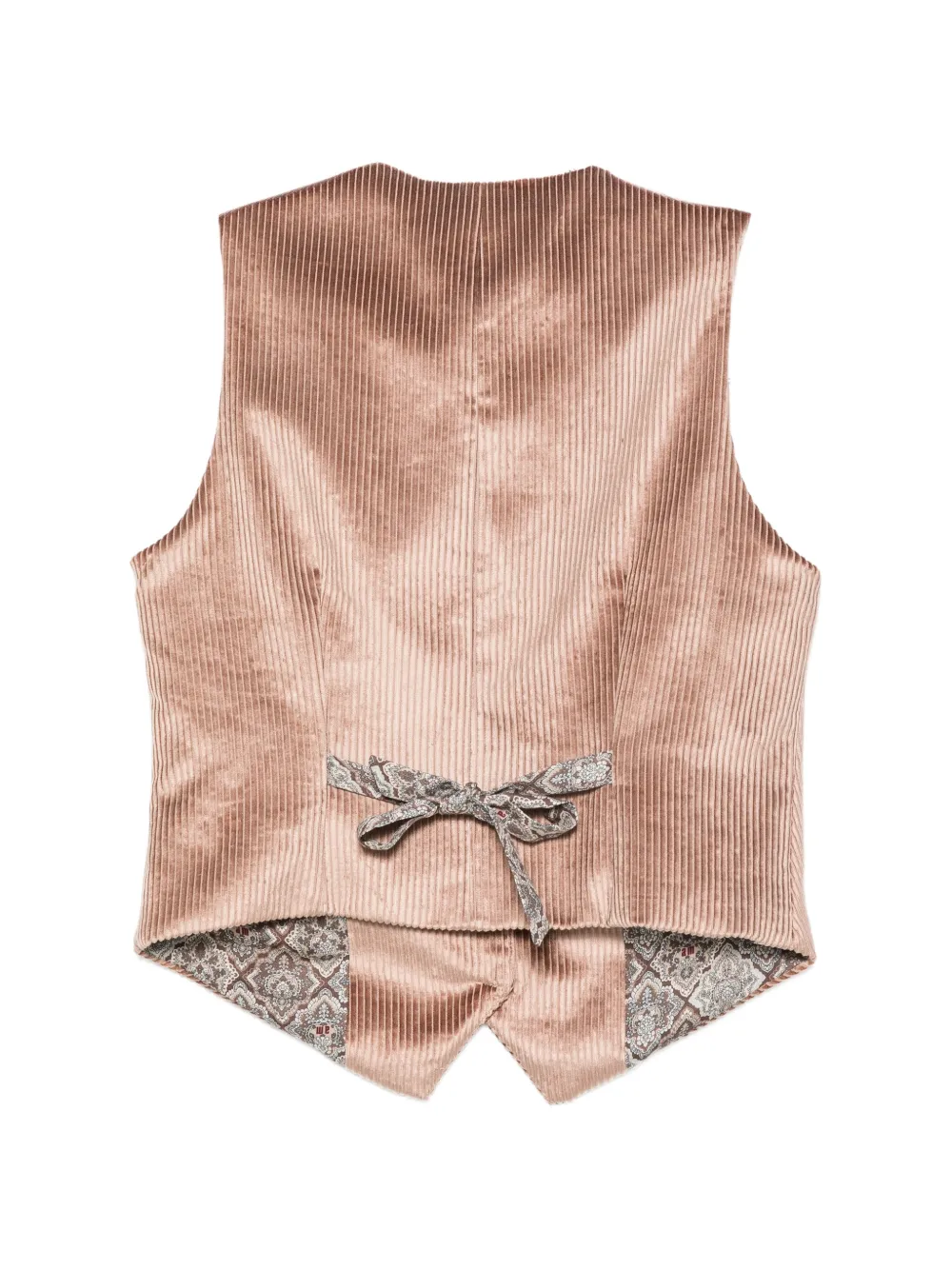 Antonio Marras Gilet met ribfluweel effect Beige