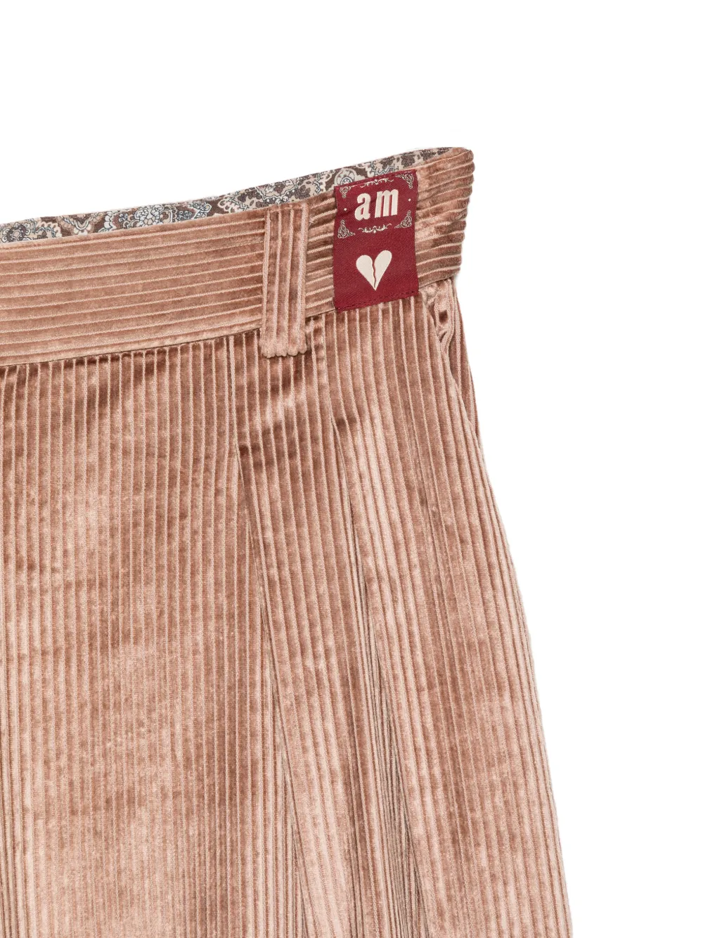 Antonio Marras Ribgebreide broek Beige