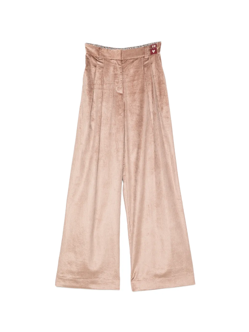 Antonio Marras ribbed-knit wide-leg trousers