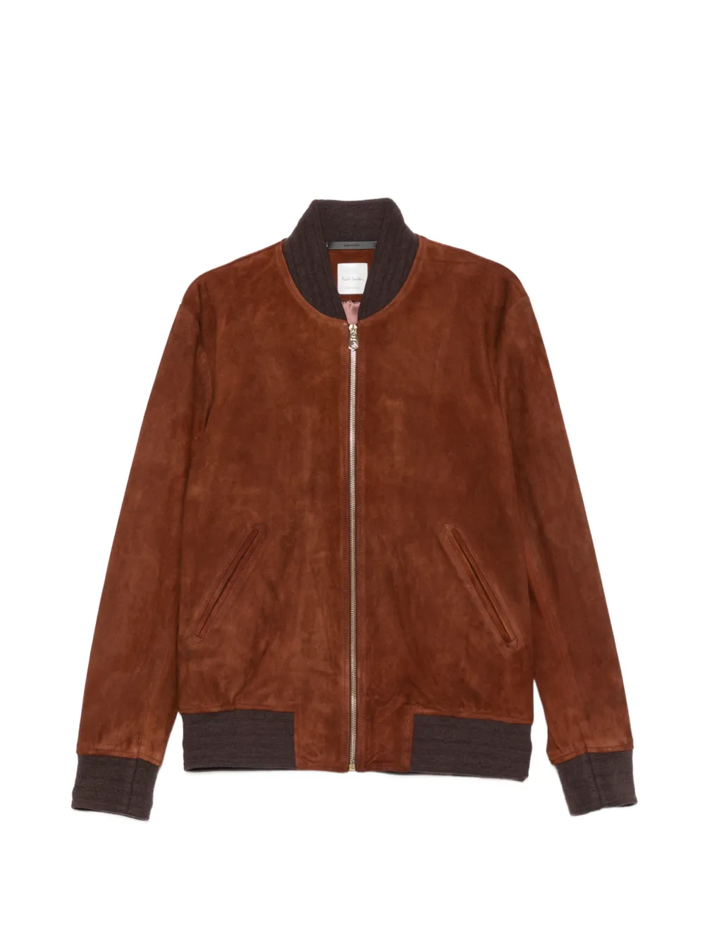 Paul Smith suede zip-fastening jacket