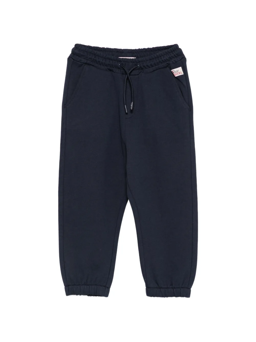 Roy Rogers Kids logo-patch drawstring track pants - Blu