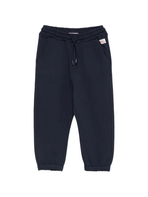 Roy Rogers Kids logo-patch drawstring track pants