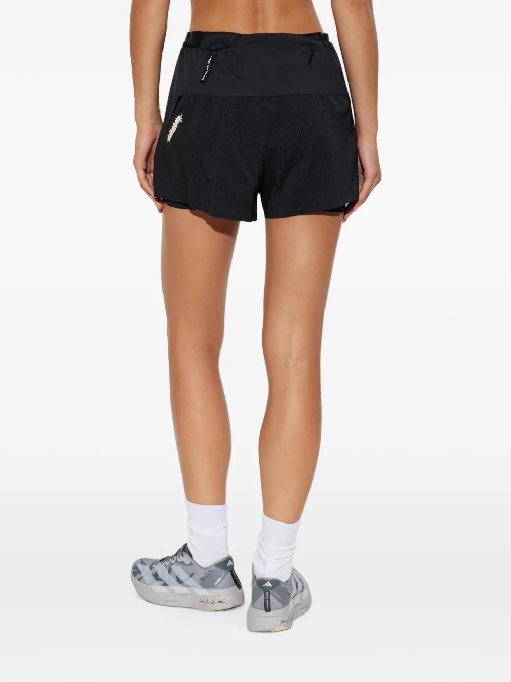 adidas xSong For The Mute layered shorts Zwart