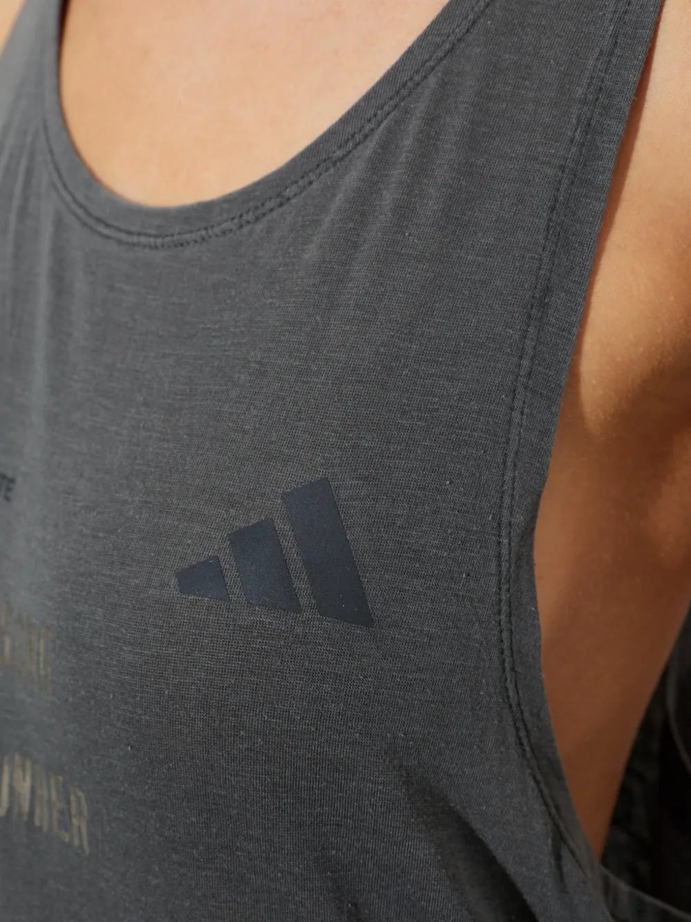 adidas x Song For The Mute graphic-print tank top Grijs