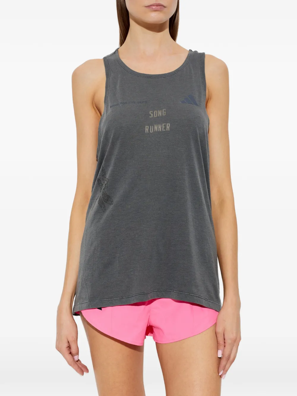adidas x Song For The Mute graphic-print tank top Grijs