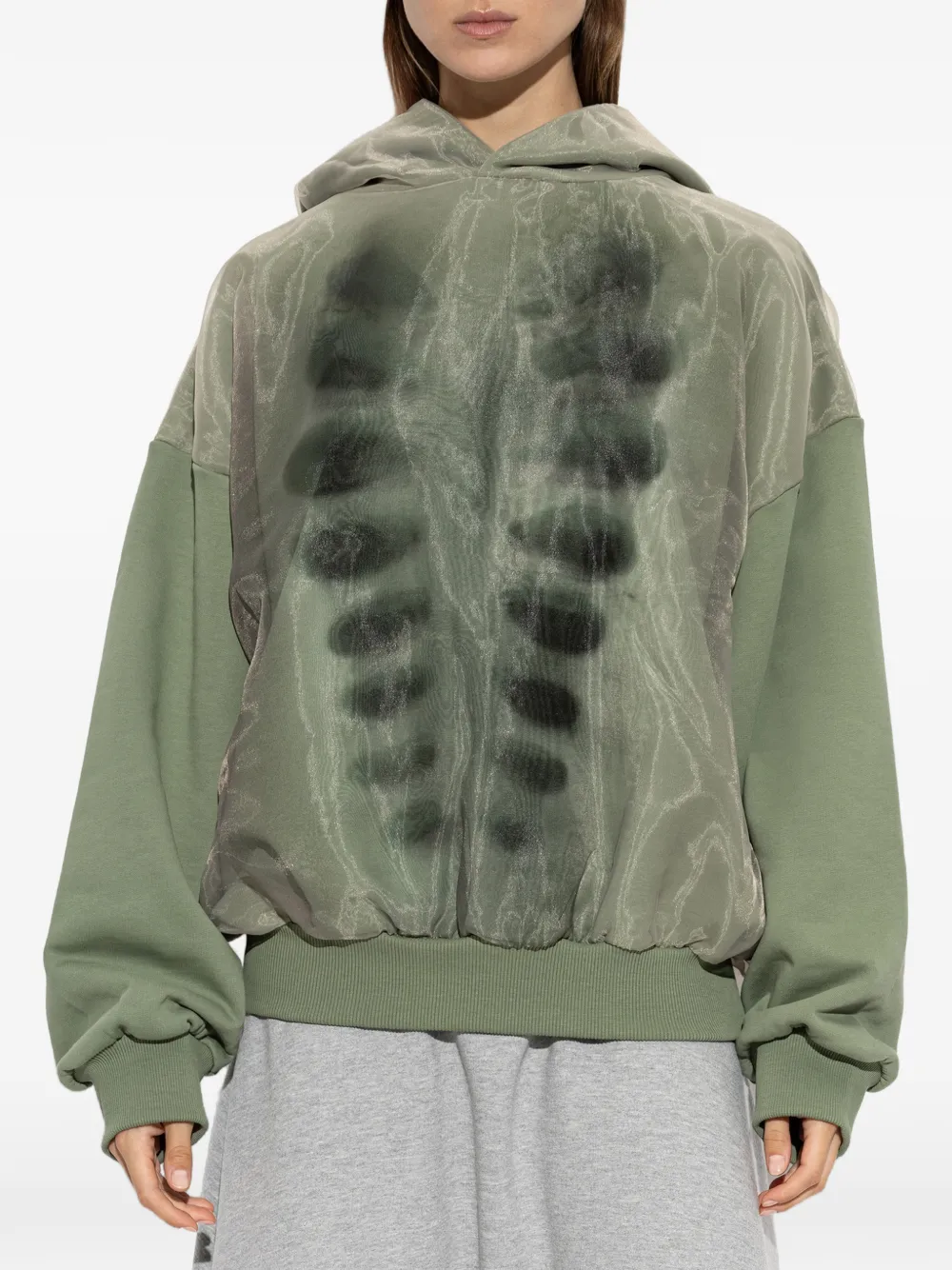 AVAVAV X-Ray oversized hoodie Groen