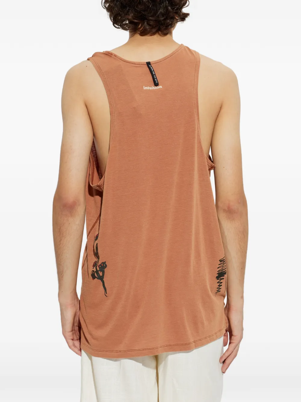 adidas X Song For The Mute graphic-print tank top Bruin