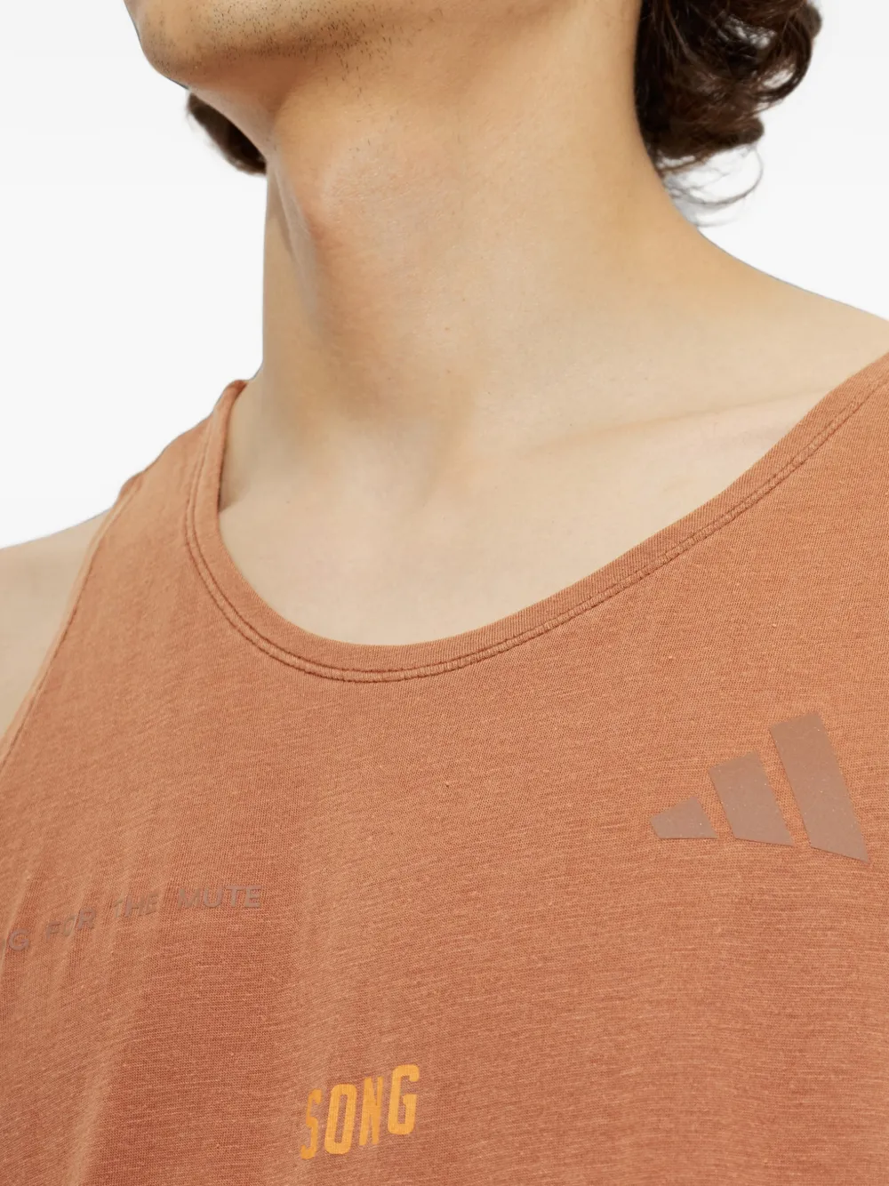 adidas X Song For The Mute graphic-print tank top Bruin