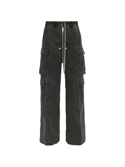 Rick Owens DRKSHDW pants cargo con diseño ancho