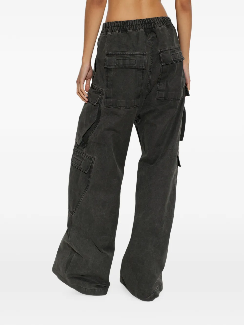 Rick Owens DRKSHDW wide-leg cargo pants Grijs