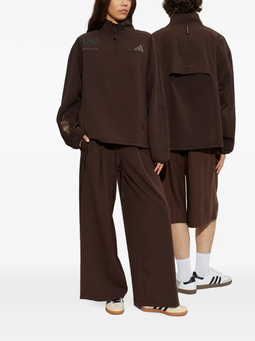 adidas Song for the Mute quarter-zip sweater Bruin