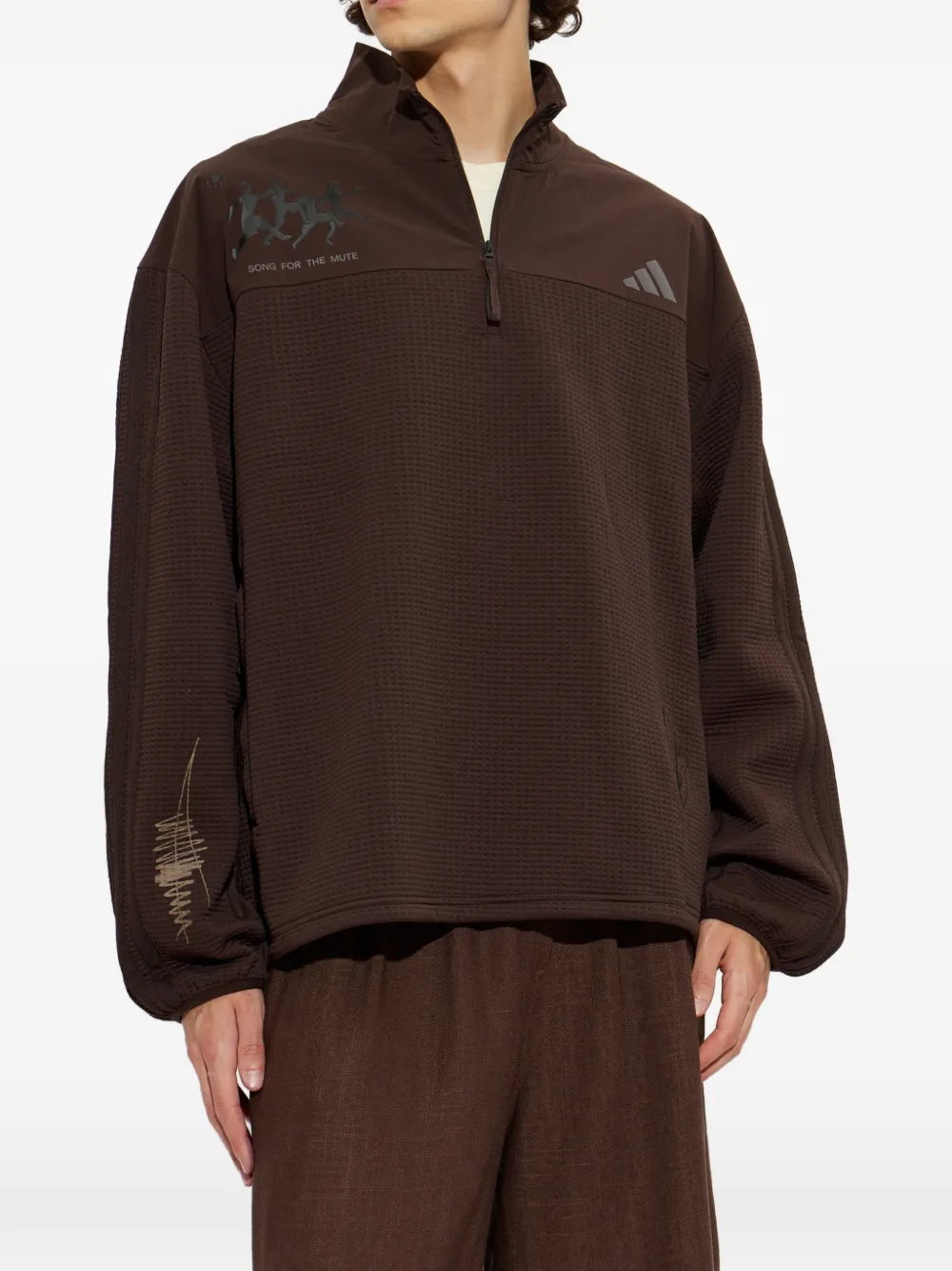 adidas Song for the Mute quarter-zip sweater Bruin