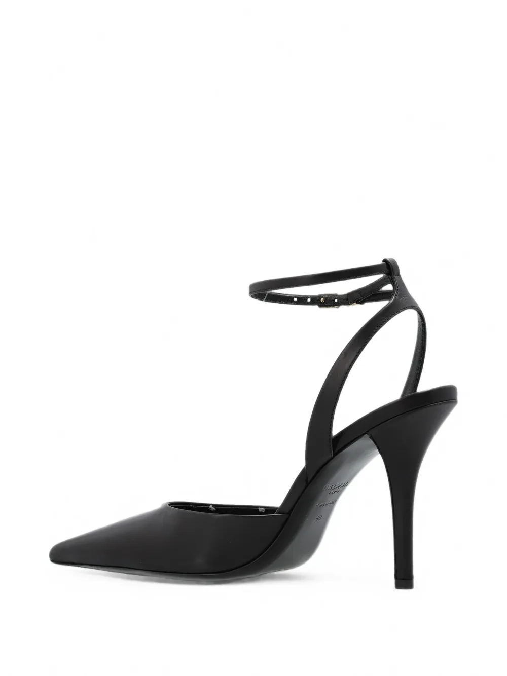 Balmain pointed-toe ankle-strap pumps Zwart