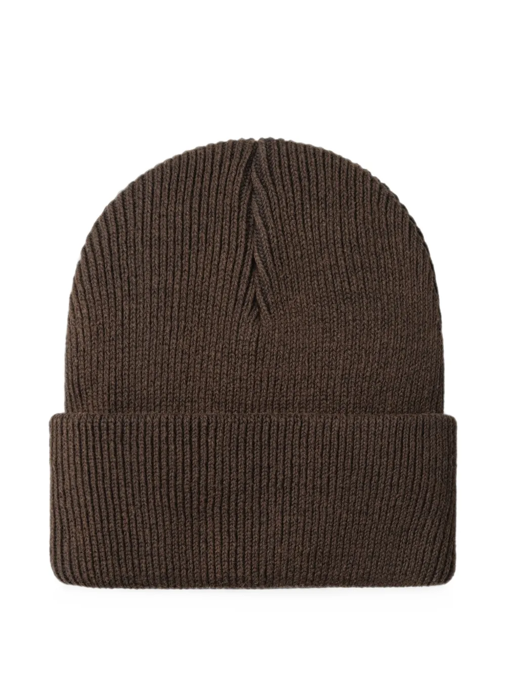 Carhartt WIP Lambert ribgebreide muts Bruin