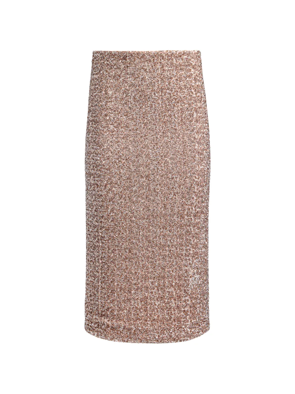 alice + olivia Fifi sequin-embellished midi skirt - Rosa