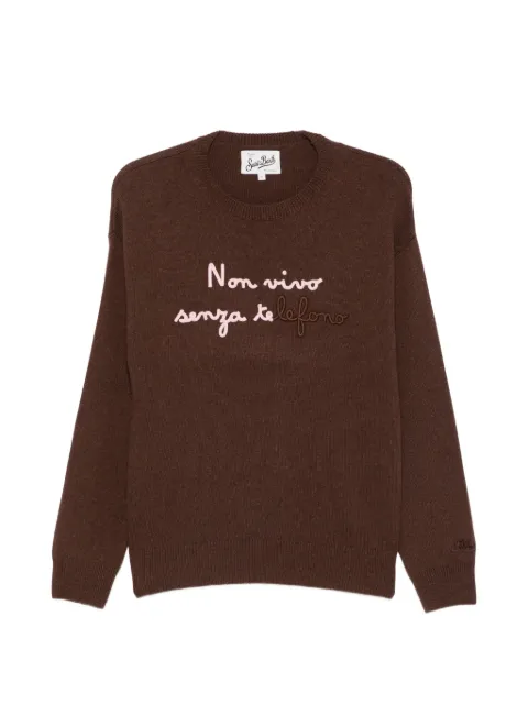 MC2 Saint Barth embroidered sweater