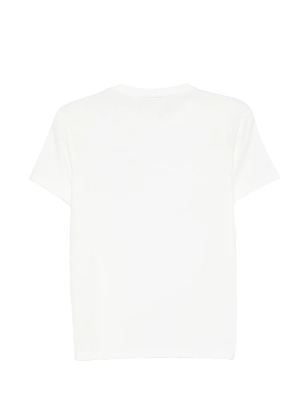 MC2 Saint Barth embroidered-logo T-shirt Wit