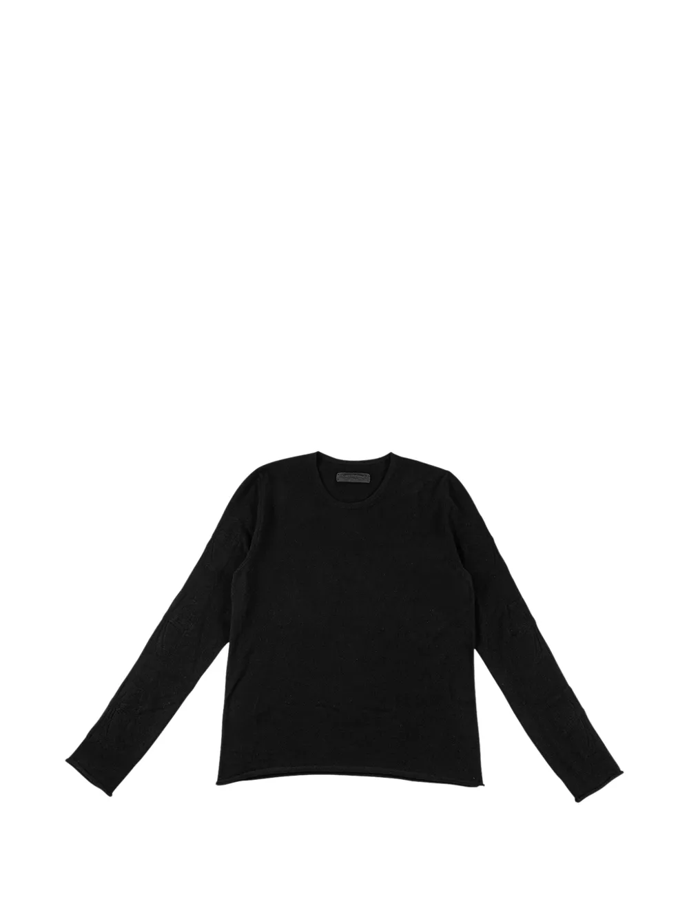 Chrome Hearts Herman jacquard cashmere sweater - Black