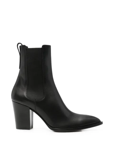 TOM FORD Dagger pointed-toe block-heel Chelsea boots