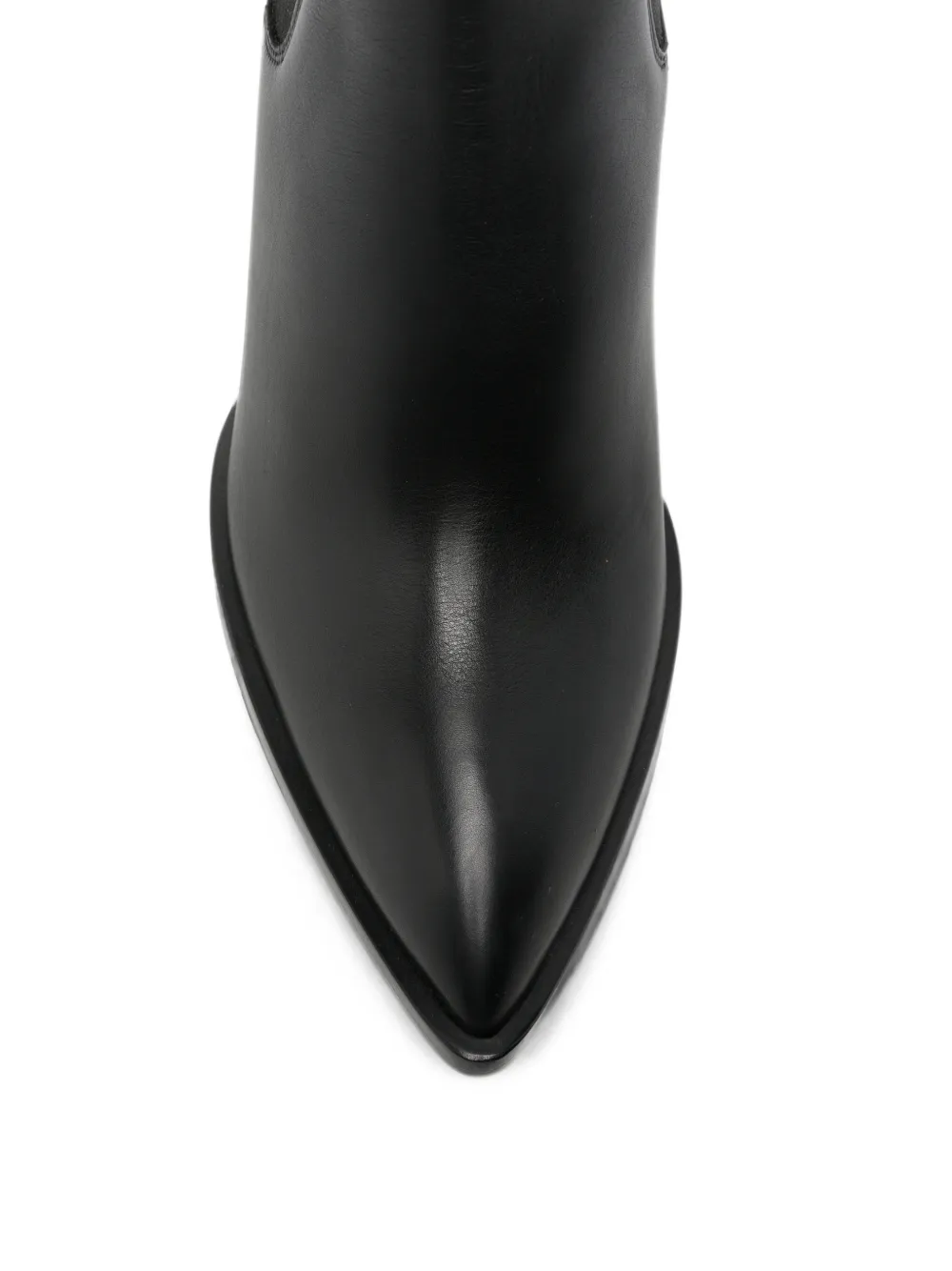 TOM FORD Dagger pointed-toe block-heel Chelsea boots Zwart