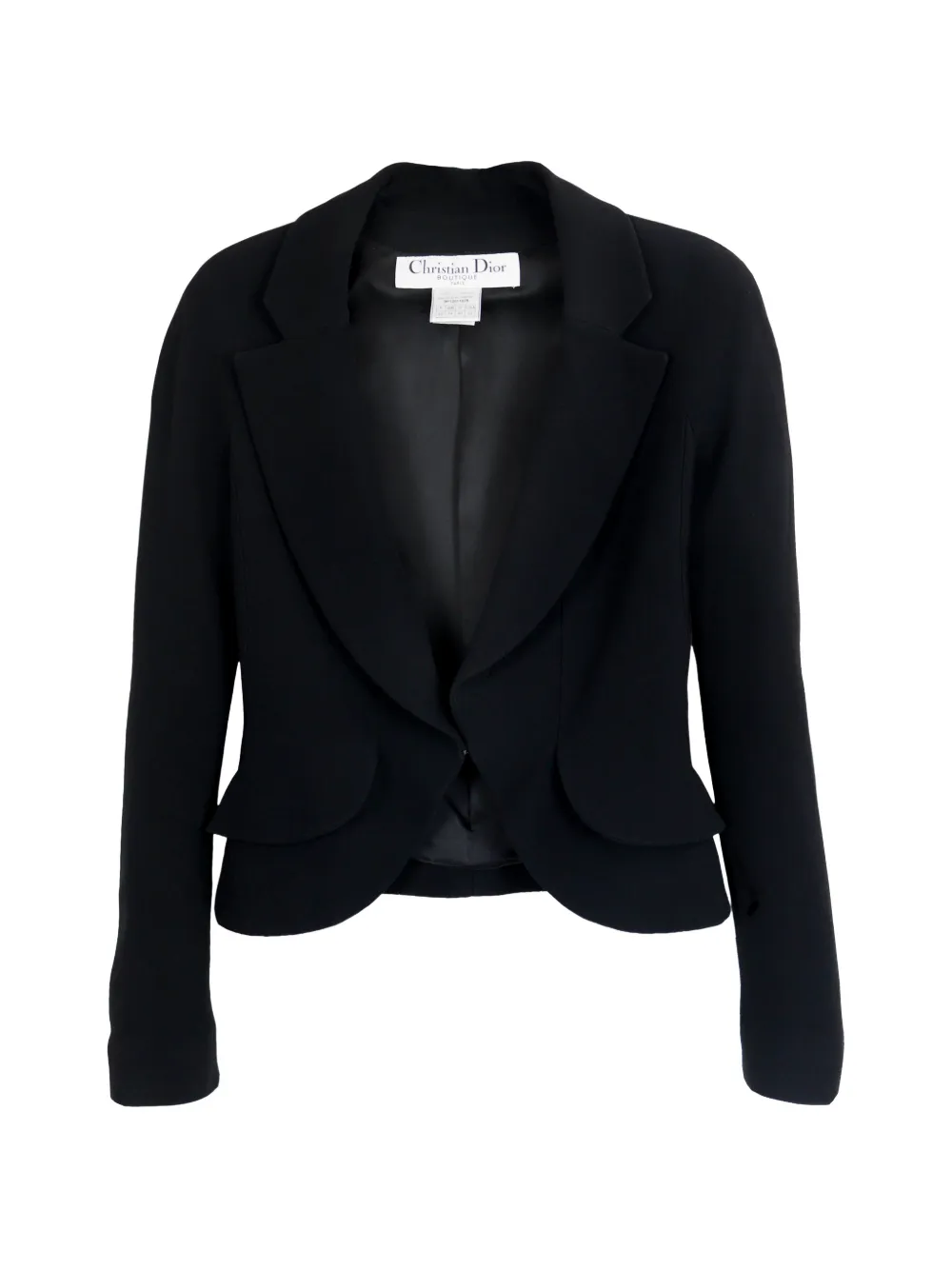 Christian Dior Pre-Owned veste à poches avant - Noir