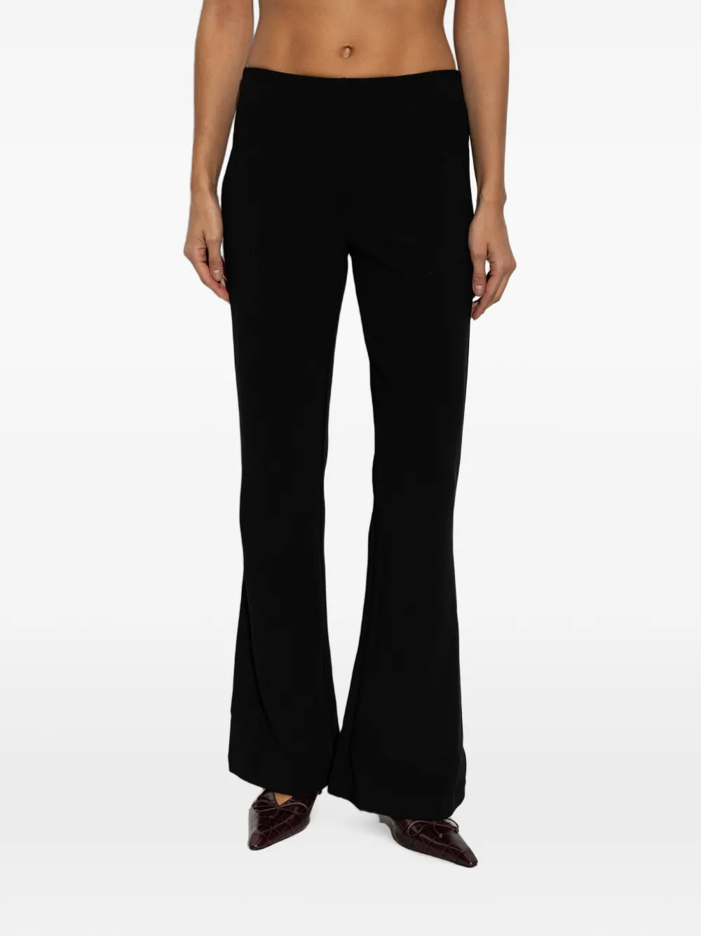 By Malene Birger Vilesa flared broek Zwart