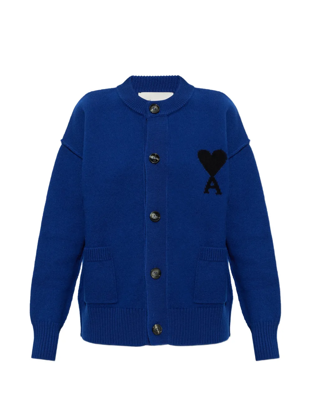 AMI Paris Ami de Coeur wool cardigan