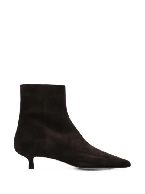 Aeyde Sofie calf suede ankle boots