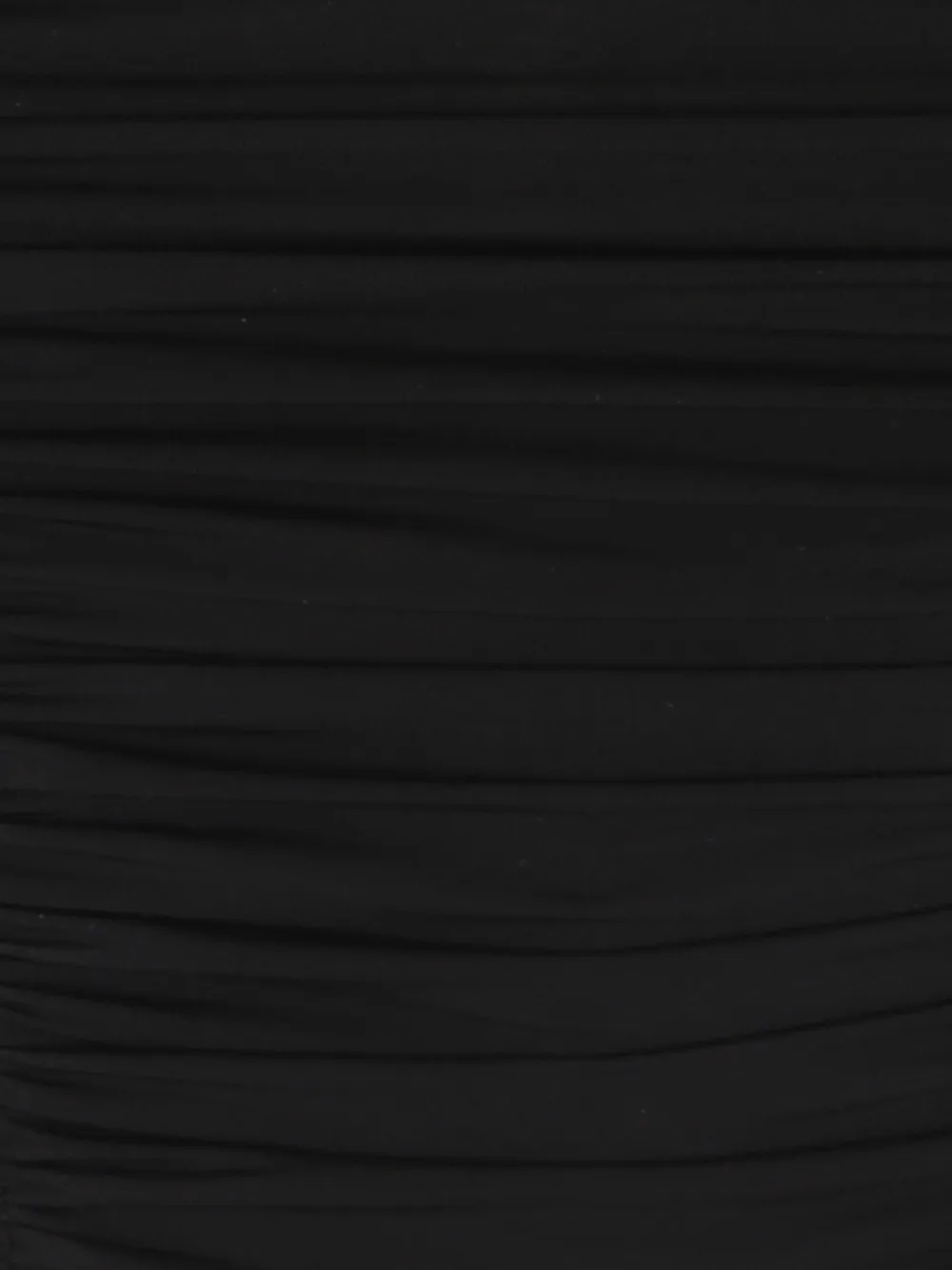 Elisabetta Franchi ruched bandeau top Zwart