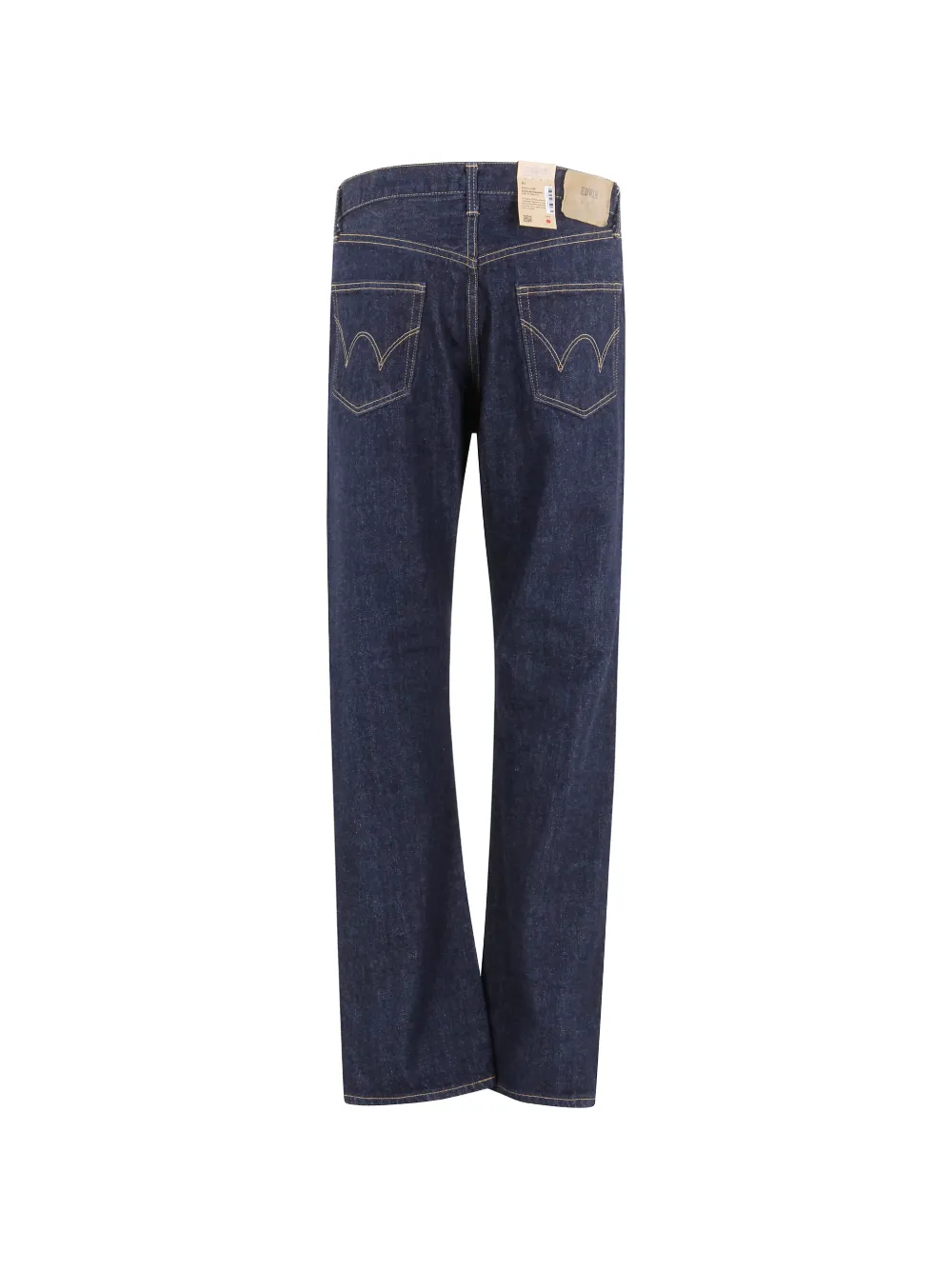 Edwin Straight jeans Blauw