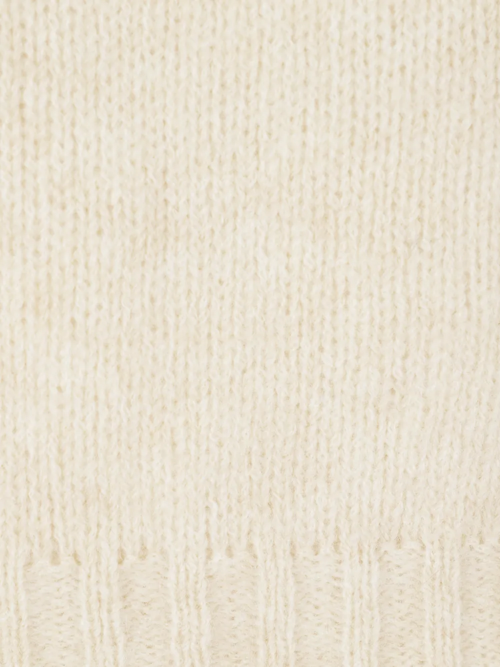 Roberto Collina merino wool crew-neck sweater Beige
