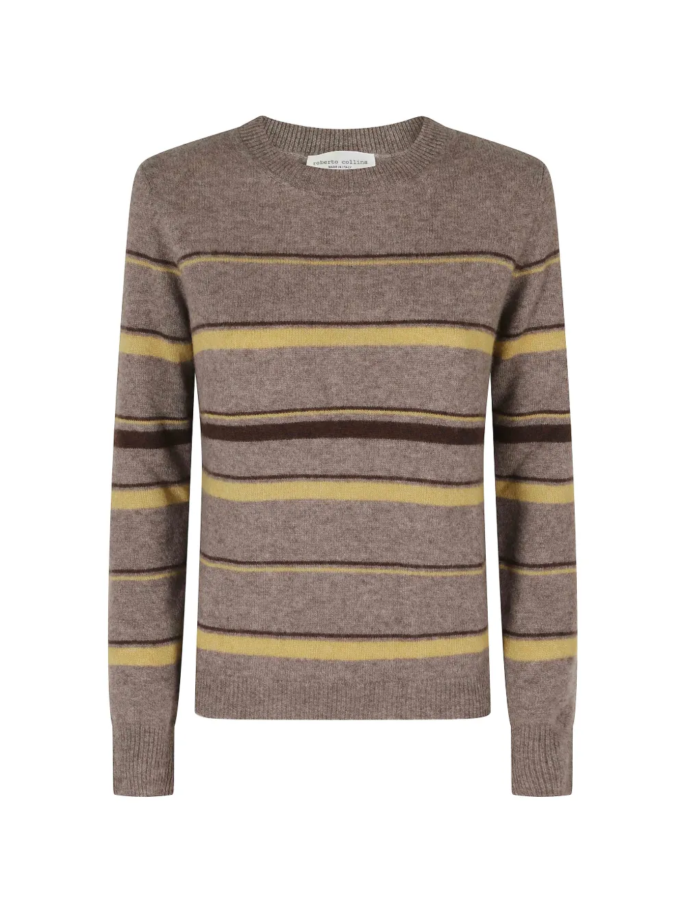 Roberto Collina striped crew-neck sweater