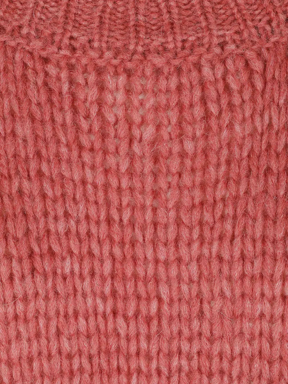 Roberto Collina Maglia Girocollo grofgebreide trui Roze