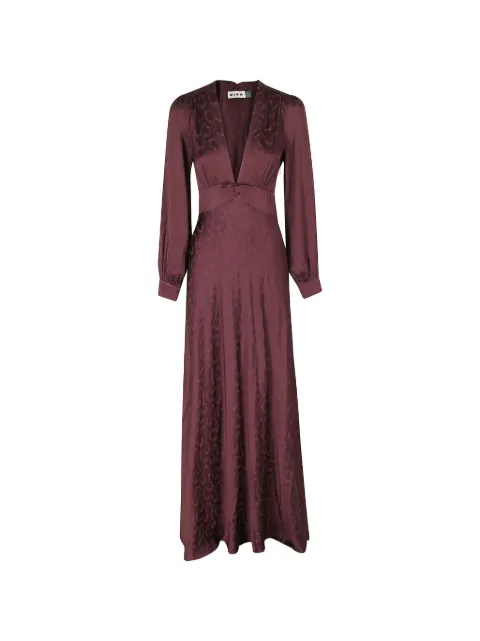 Rixo Emory floral-jacquard maxi dress