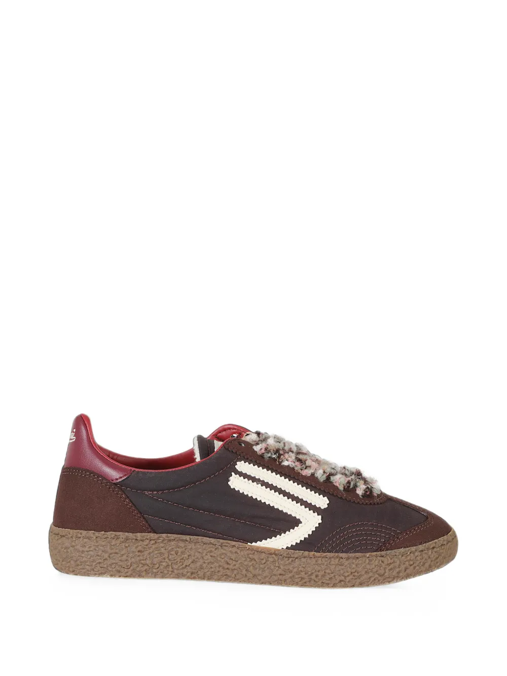 Puraai 6.01 XS suede-panel low-top sneakers