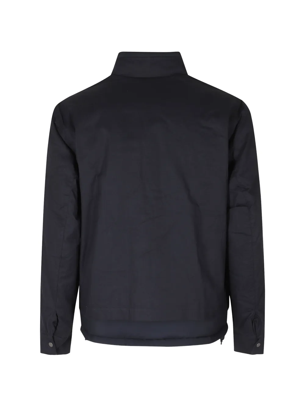 K-Way Cargi jack met hoge hals en vlakken Blauw