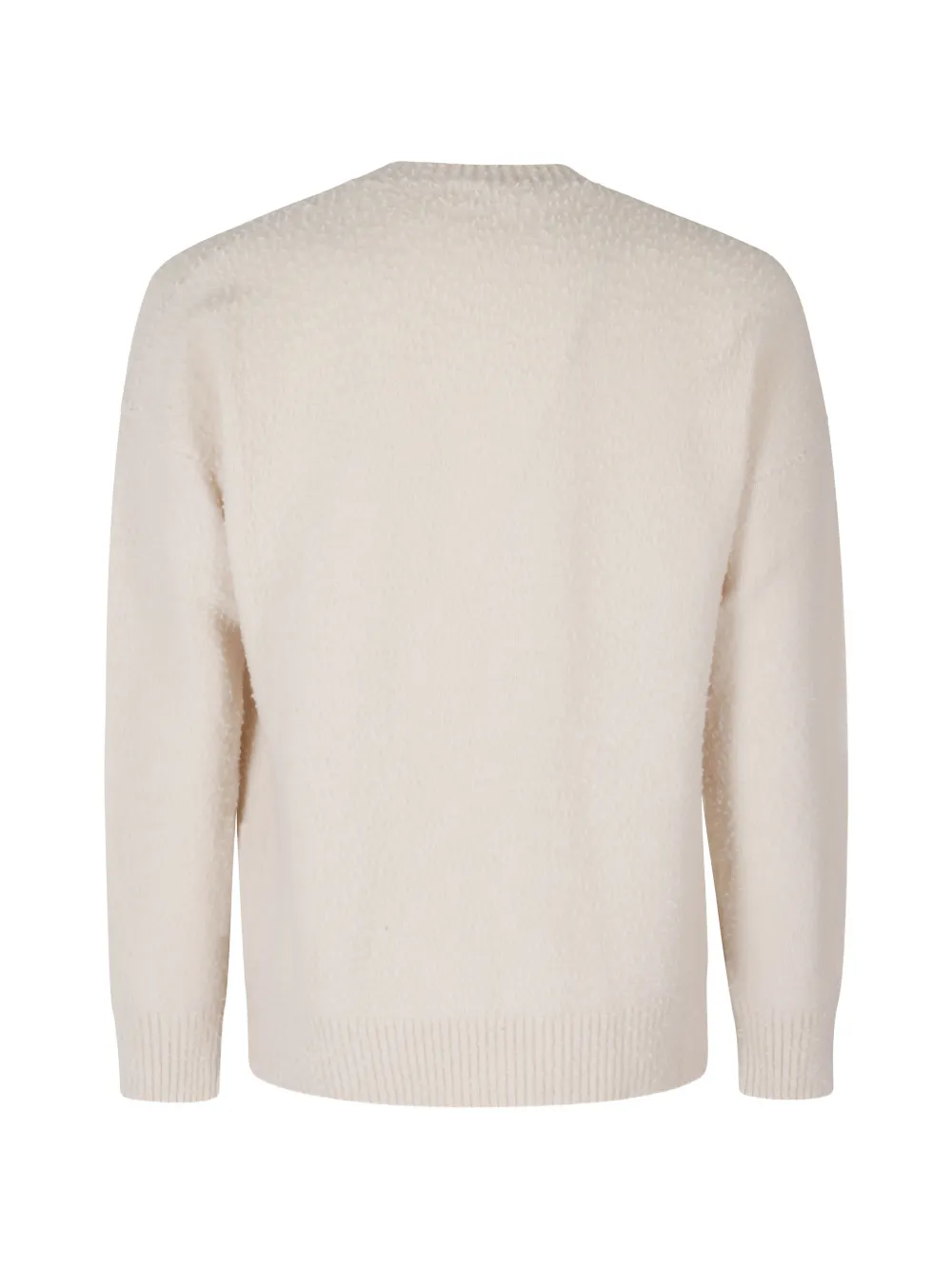Roberto Collina Casentino trui met ronde hals Beige