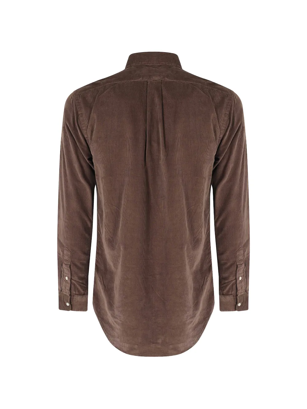 Polo Ralph Lauren corduroy embroidered-logo shirt Bruin