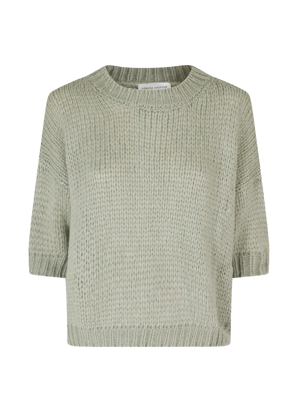 Roberto Collina Maglia Girocollo chunky-knit short-sleeve jumper
