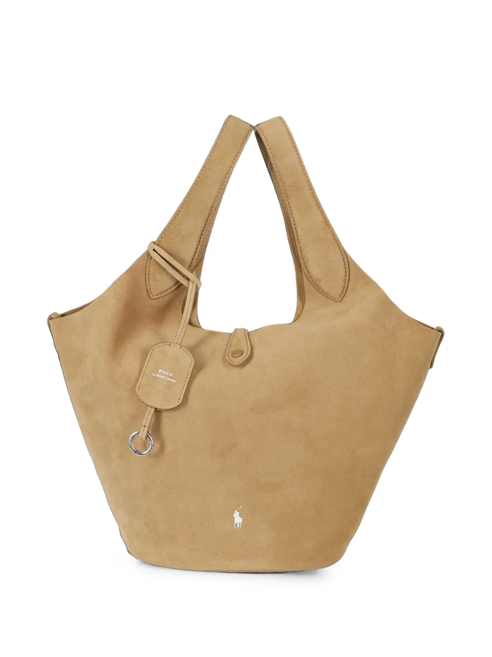 Polo Ralph Lauren Polo Play suede tote - Toni neutri