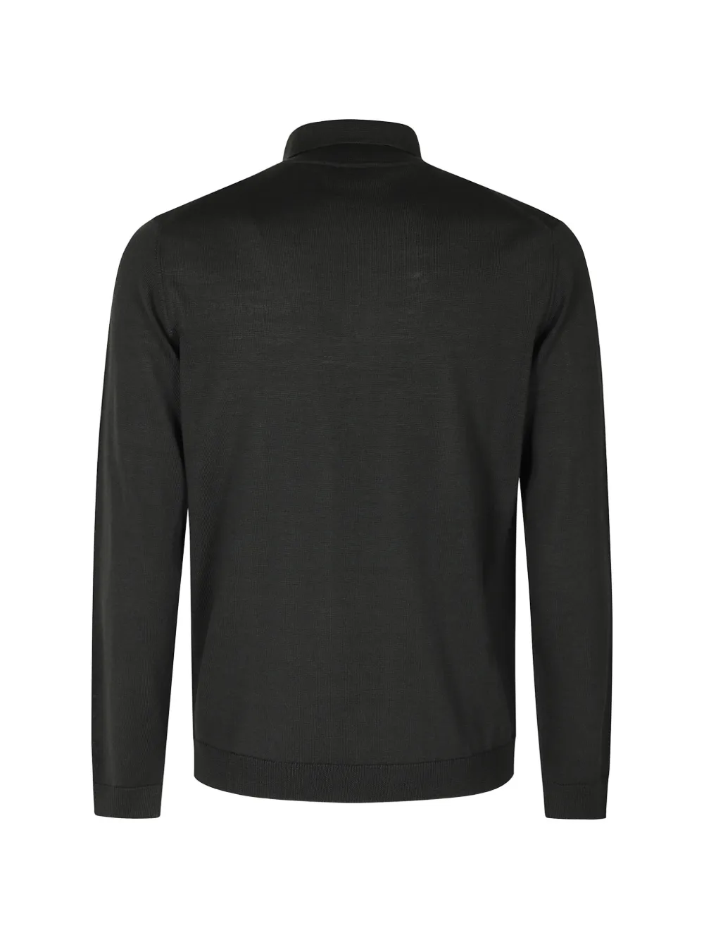 Roberto Collina wool polo shirt Groen