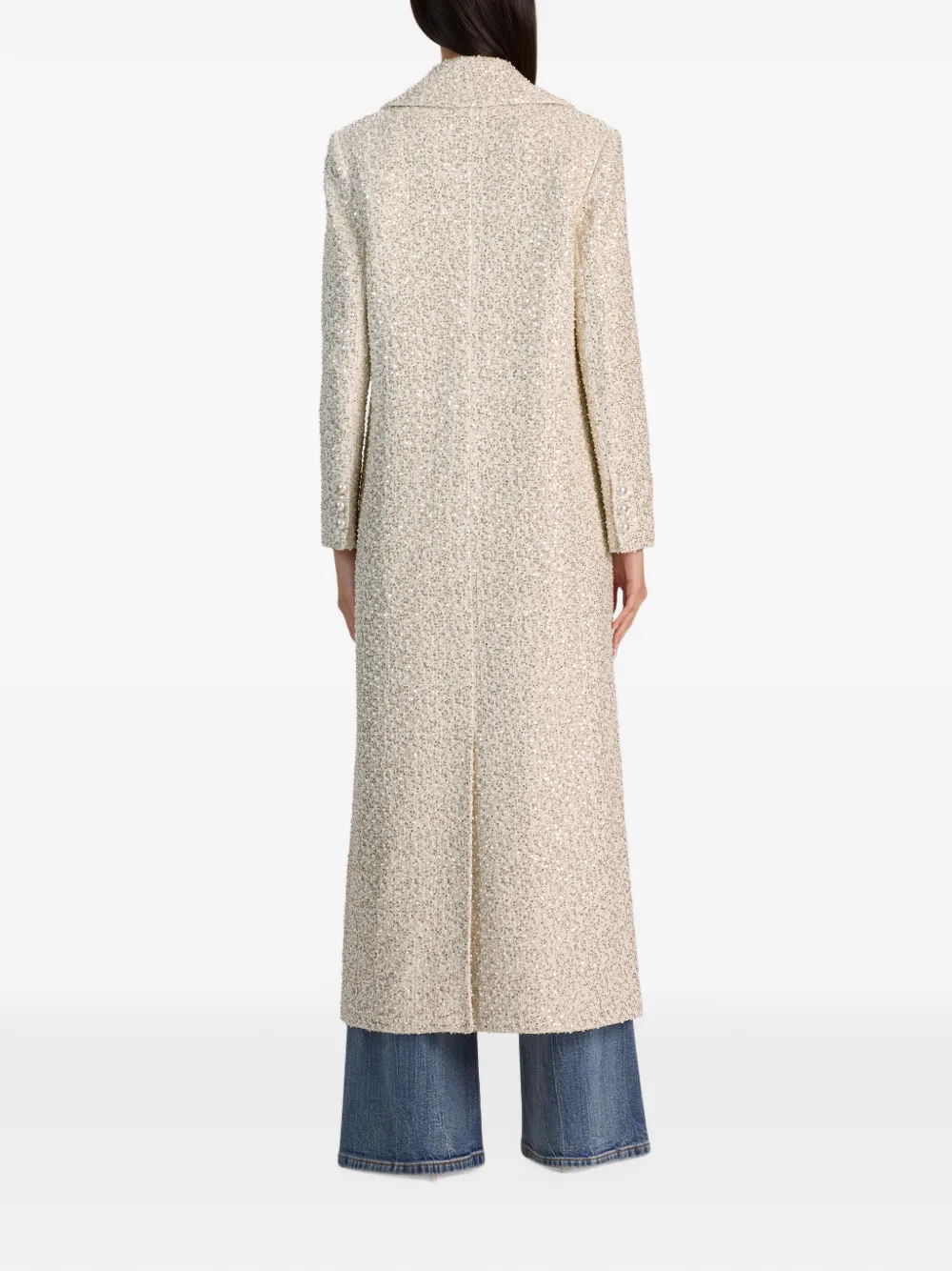 alice + olivia Nicholas double-breasted coat Beige